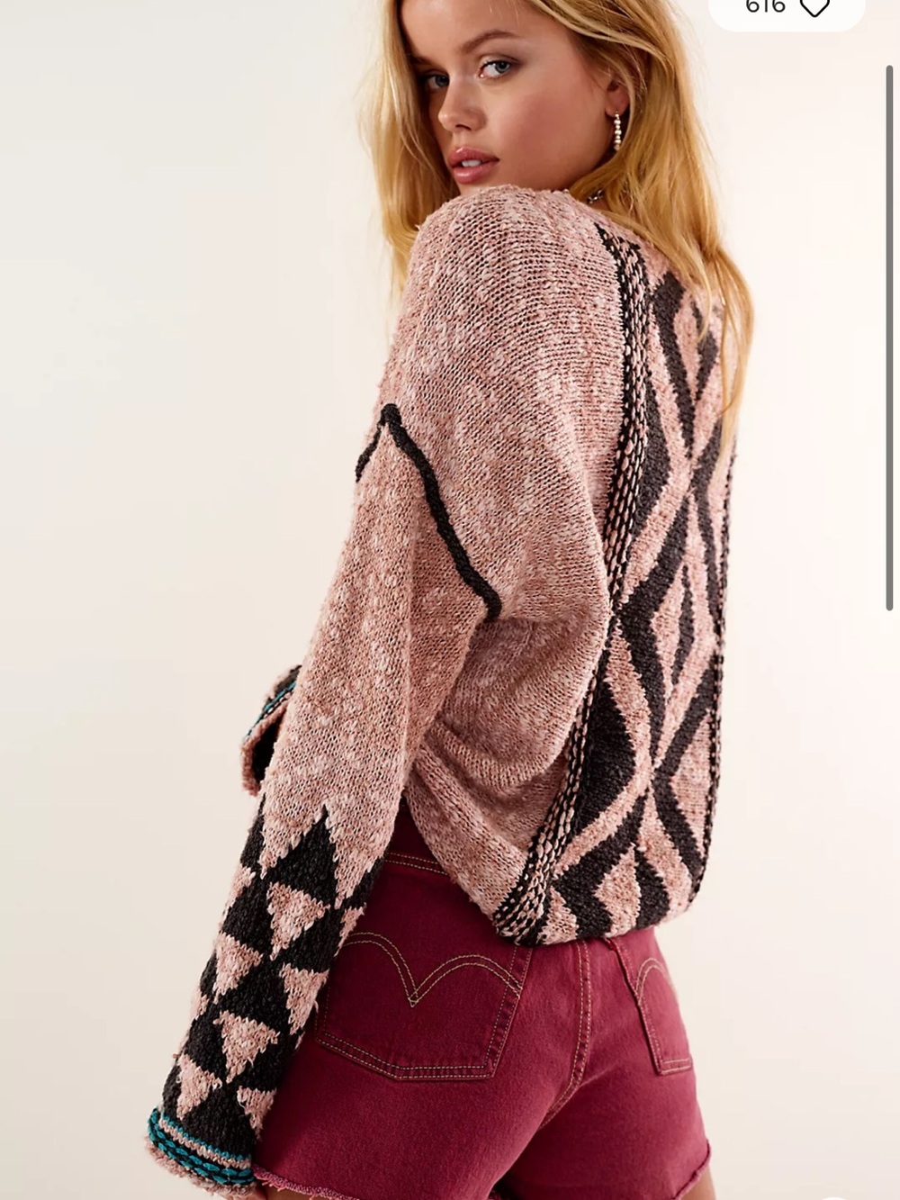 NWOT Free People Jackson Pullover sweater in size XS retail: $168 - Picture 2 of 6